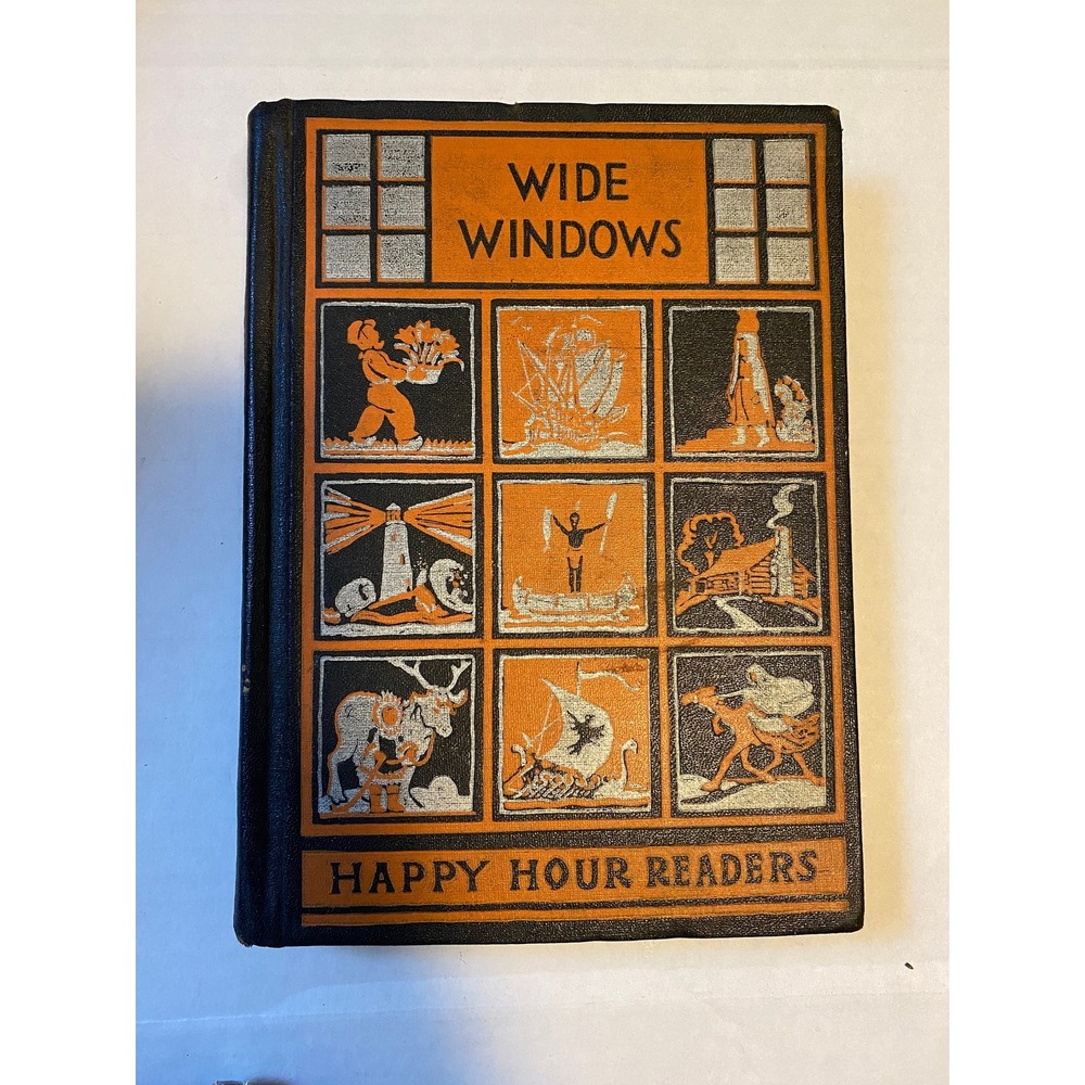 Wide Windows Happy Hour Reader 1935 Childrens Book